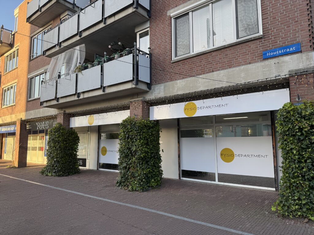 Exterieur van Fysio Department aan Houtstraat 2 in Almere Haven